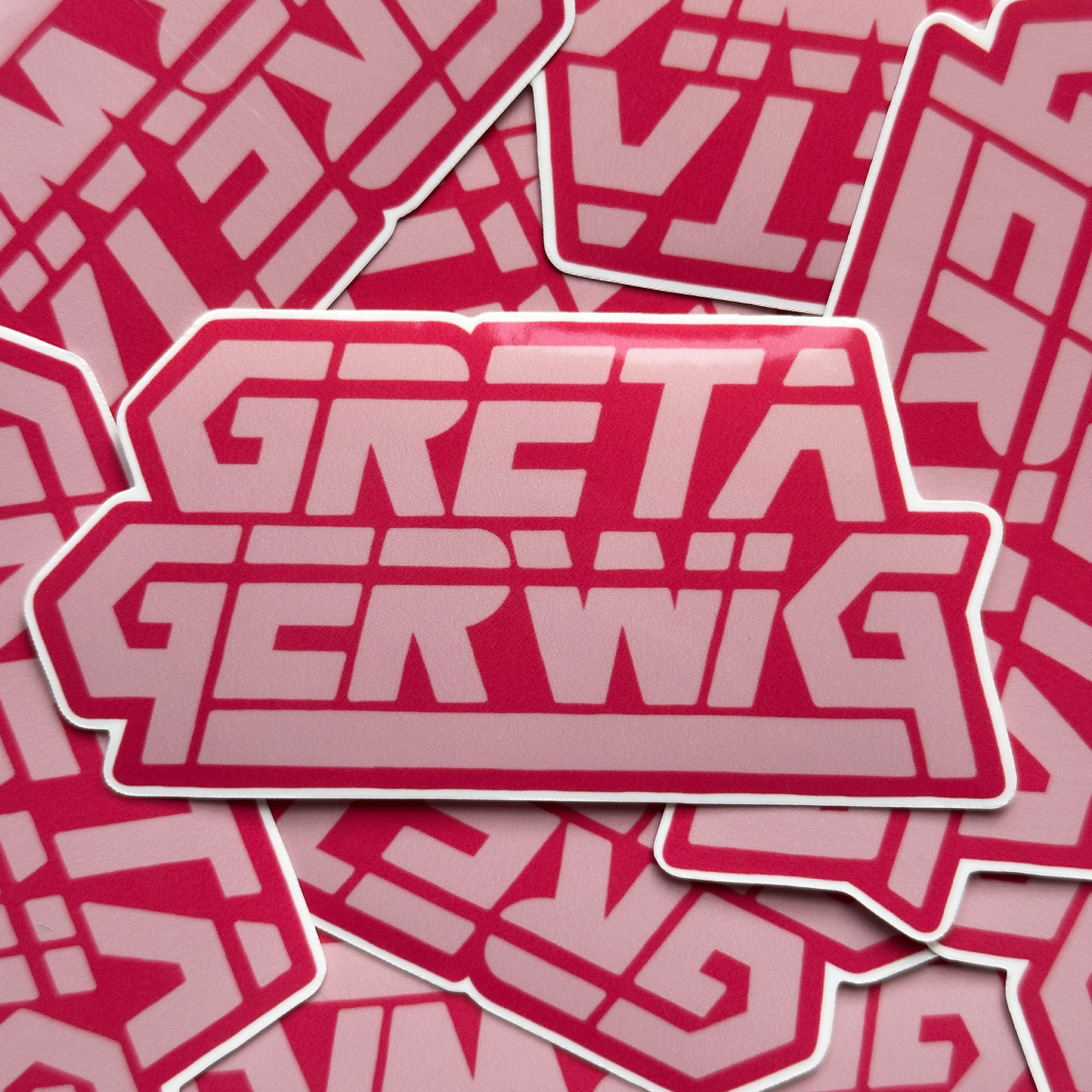 GRETA GERWIG - VINYL STICKER