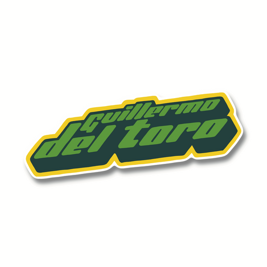 GUILLERMO DEL TORO - VINYL STICKER