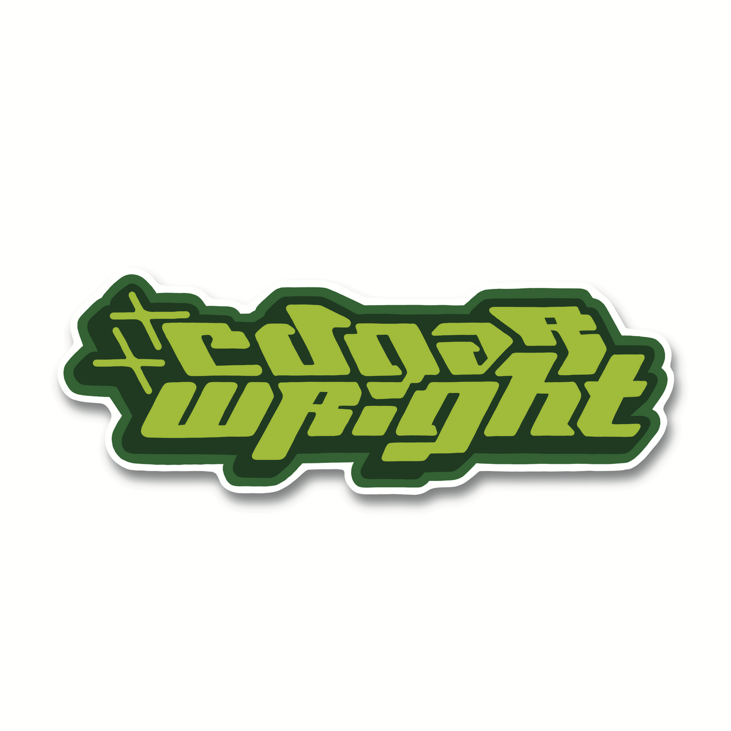 EDGAR WRIGHT - VINYL STICKER