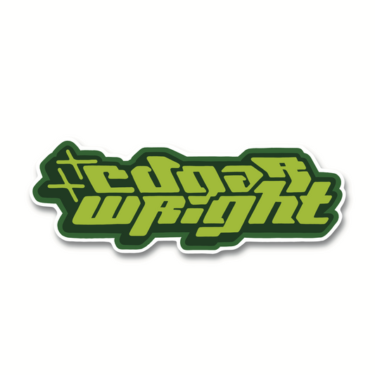 EDGAR WRIGHT - VINYL STICKER