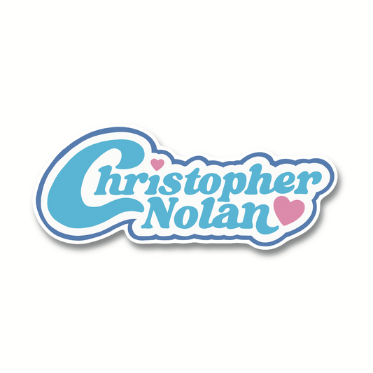 CHRISTOPHER NOLAN - VINYL STICKER
