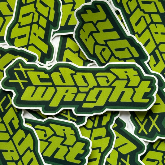 EDGAR WRIGHT - VINYL STICKER